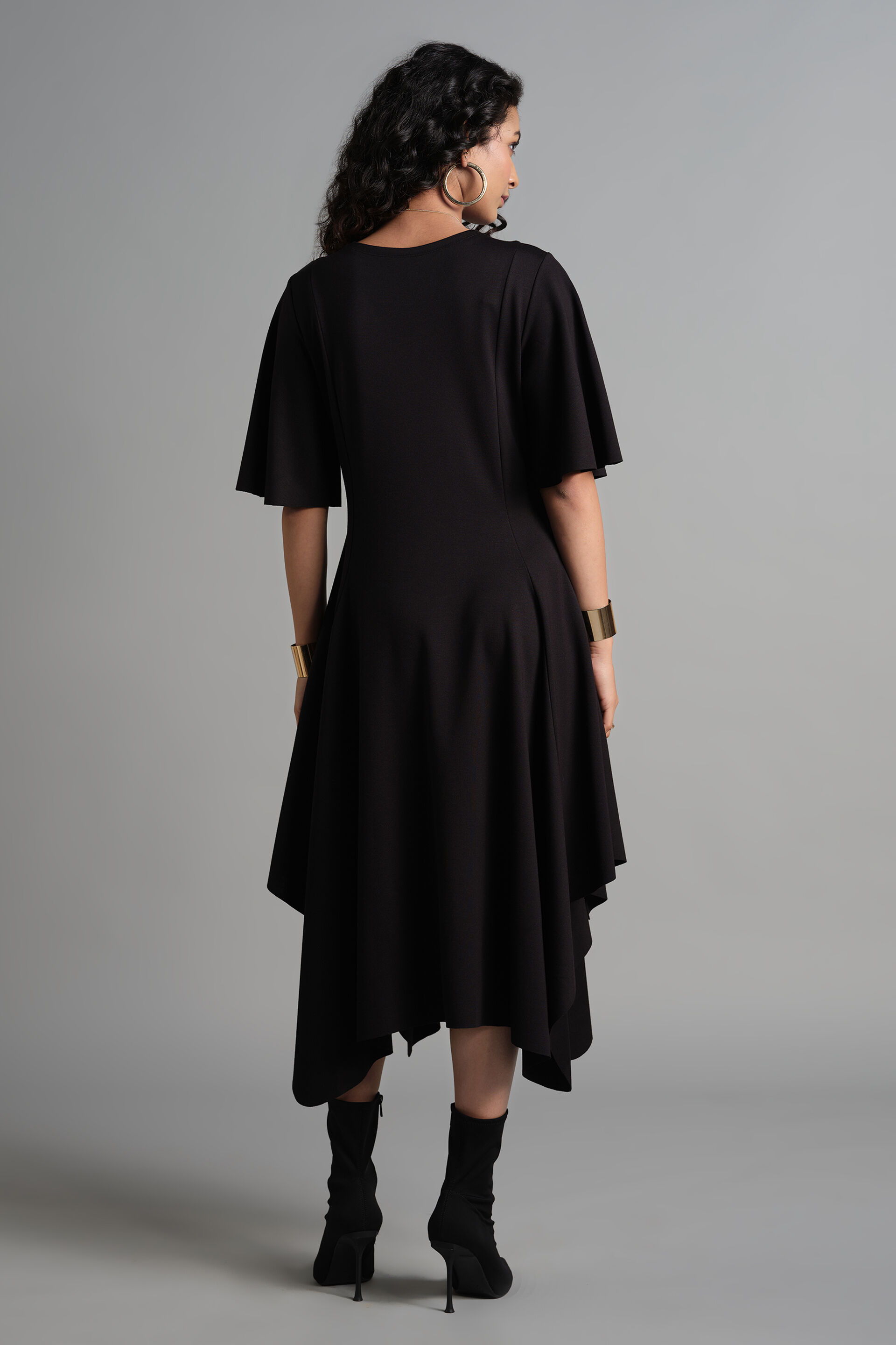Meduse Dress, Black, image 4